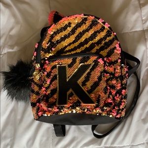Small Book bag/purse with Letter K